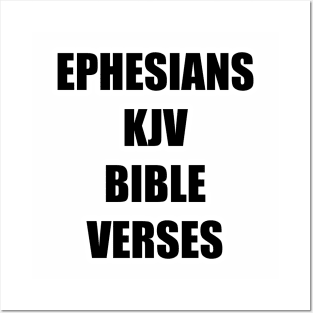 Ephesians KJV Bible Verses Posters and Art